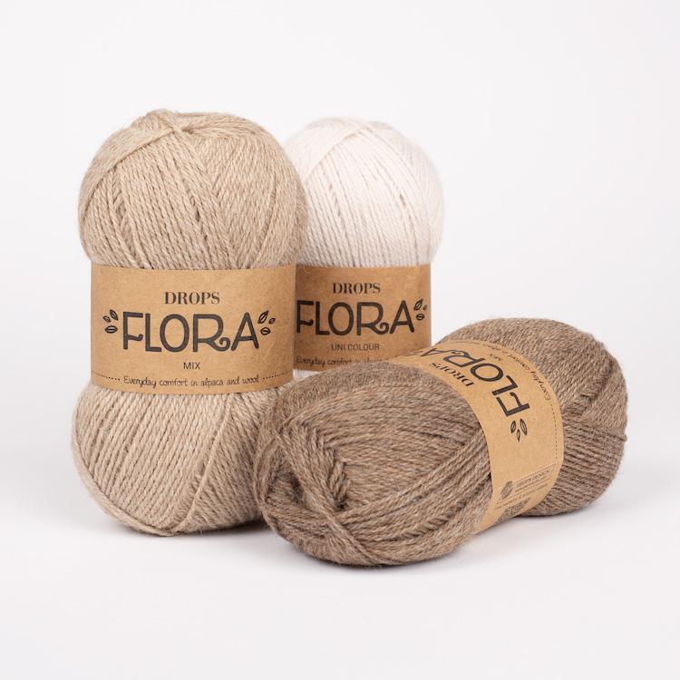 Пряжа для вязания DROPS Flora | Miofilato
