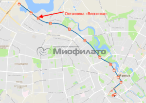 Как доехать до Миофилато.