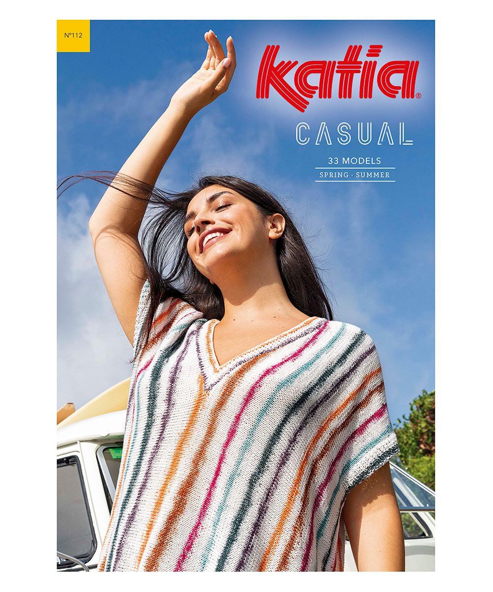 book_magazine_pattern_knit_crochet_woman_man_spring_summer_katia_6223_es_en_de.jpg Журнал Katia Casual 112 SS23 — изображение 1