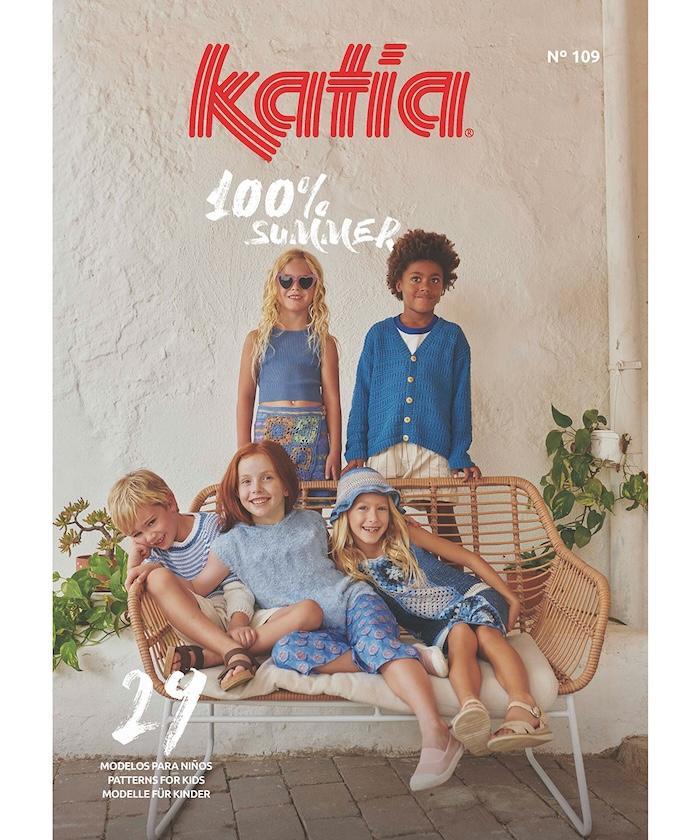 magazyny_magazyn_wzor_dzianina_szydelkodzieci_wiosna_lato_katia_6284_es_en_de.jpg Журнал Katia Kids 109 — изображение 1